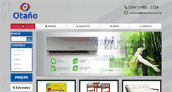 Desktop Screenshot of otanohnos.com.ar