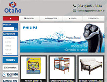 Tablet Screenshot of otanohnos.com.ar
